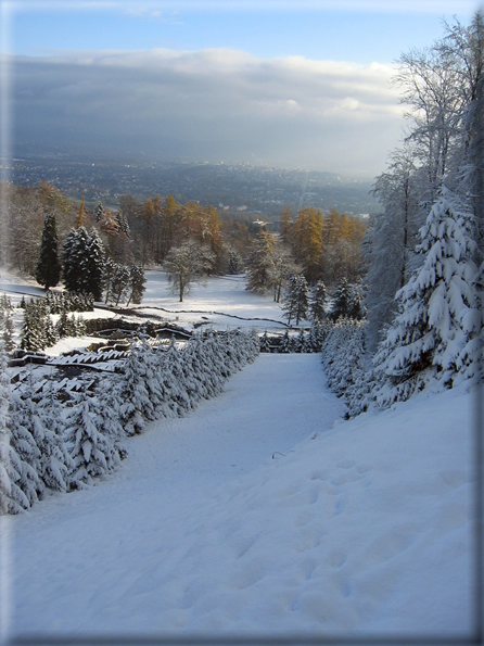 foto Parco Wilhelmshöhe in Inverno